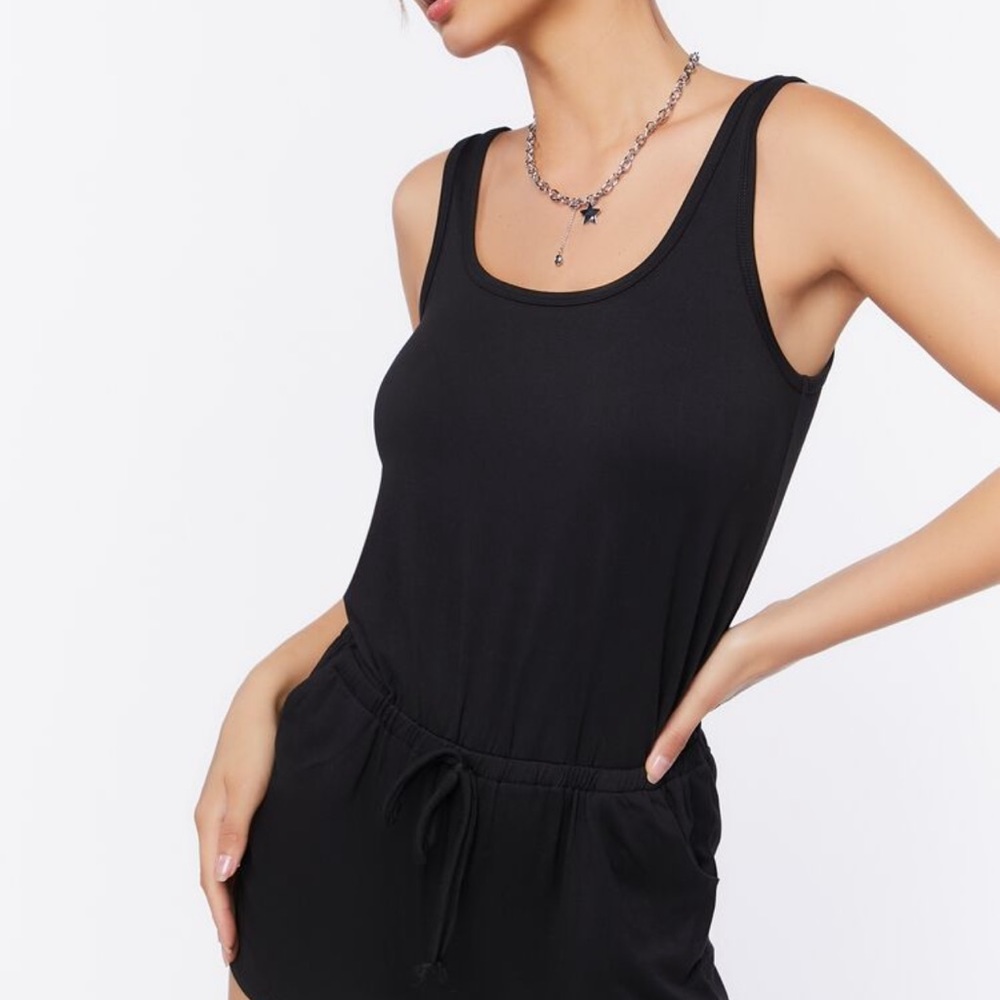 Forever 21 Black Lounge Romper 🖤 - NWT